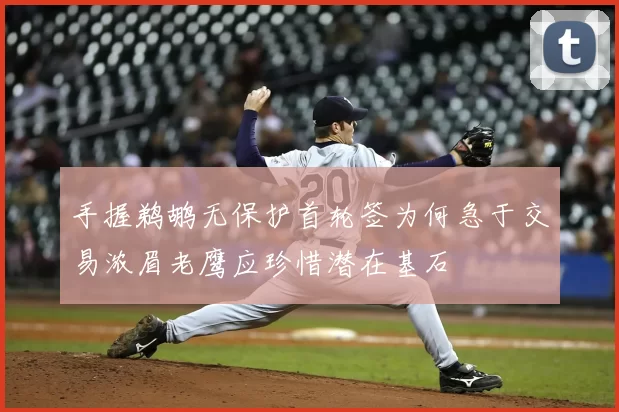 手握鹈鹕无保护首轮签为何急于交易浓眉老鹰应珍惜潜在基石