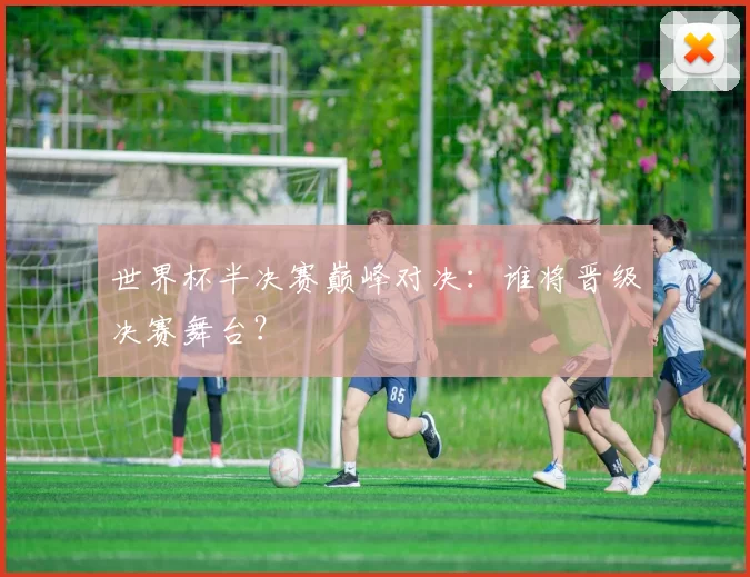世界杯半决赛巅峰对决：谁将晋级决赛舞台？