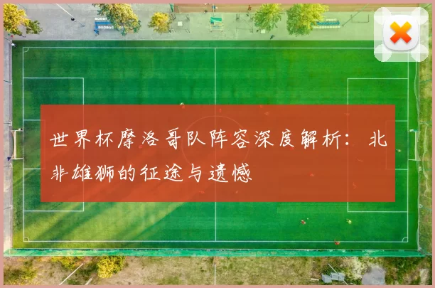 世界杯摩洛哥队阵容深度解析:北非雄狮的征途与遗憾